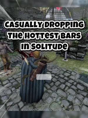 dropped the HOTTEST Freestyle in the middle of Solitude in Skyrim RP server: Daedric Online #skyrim #skyrimrp #daedriconline #skyrimtiktok #keizaalonline 