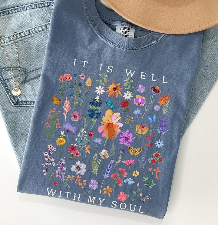 It Is Well With My Soul - Comfort Colors product image (1)