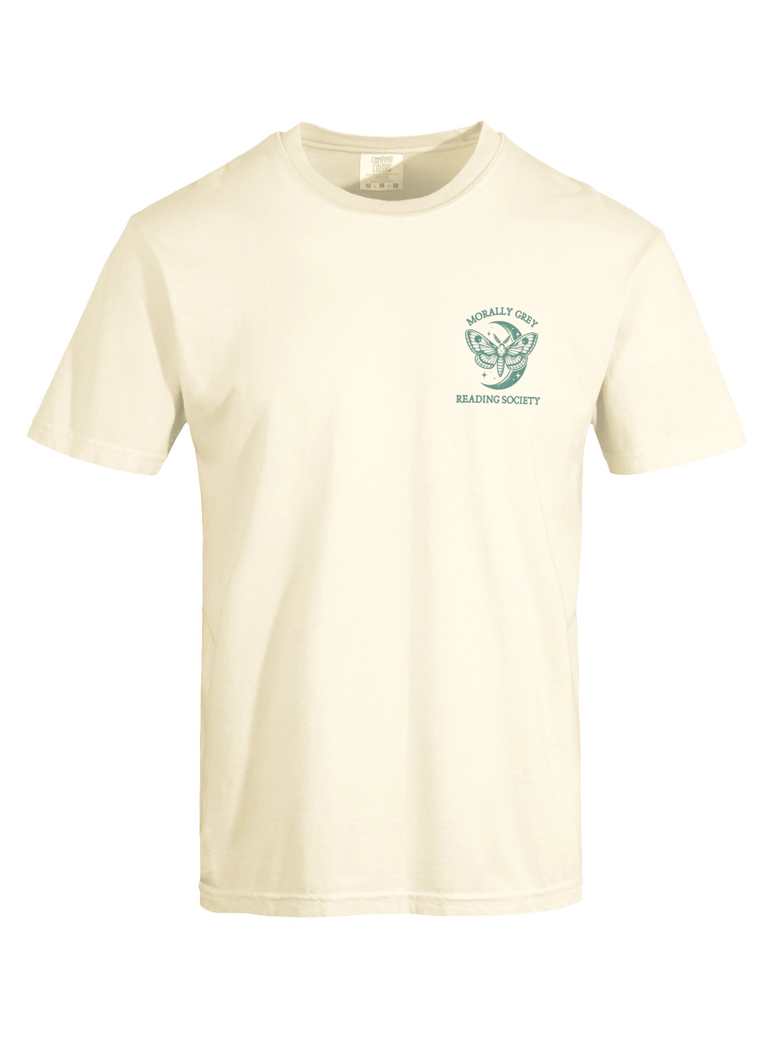 Morally Grey Reading Society Shirt, Comfort Colors Dark Fantasy Book Club Tee, Green Print product image (9)