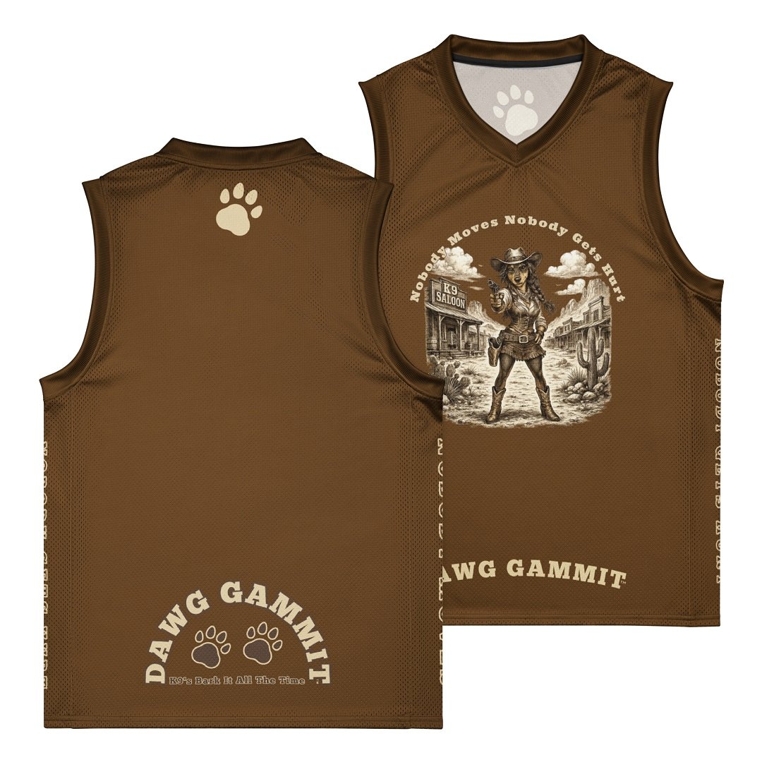 DAWG GAMMIT™ Female Doberman Brown Mesh Tank product image (3)