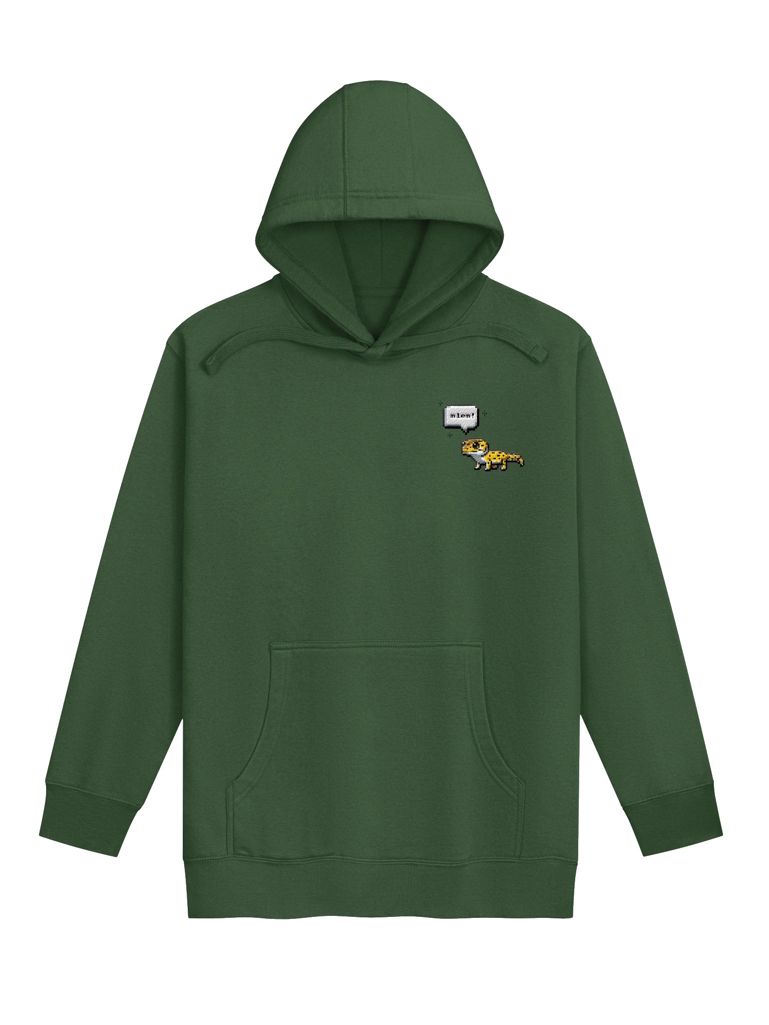 Leopard Gecko Pixel Mlem Hoodie product image (1)