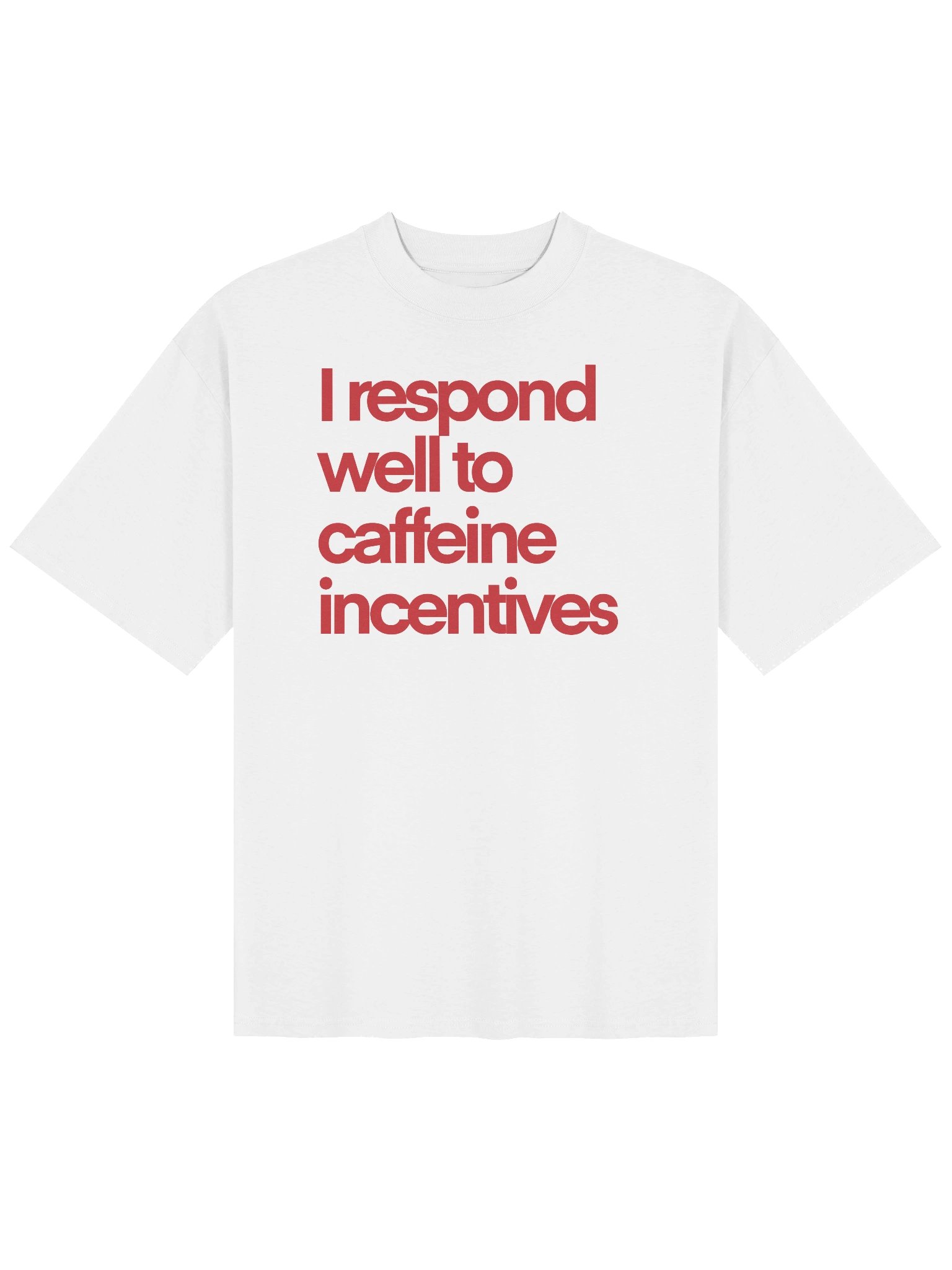caffeine incentives t-shirt product image (2)