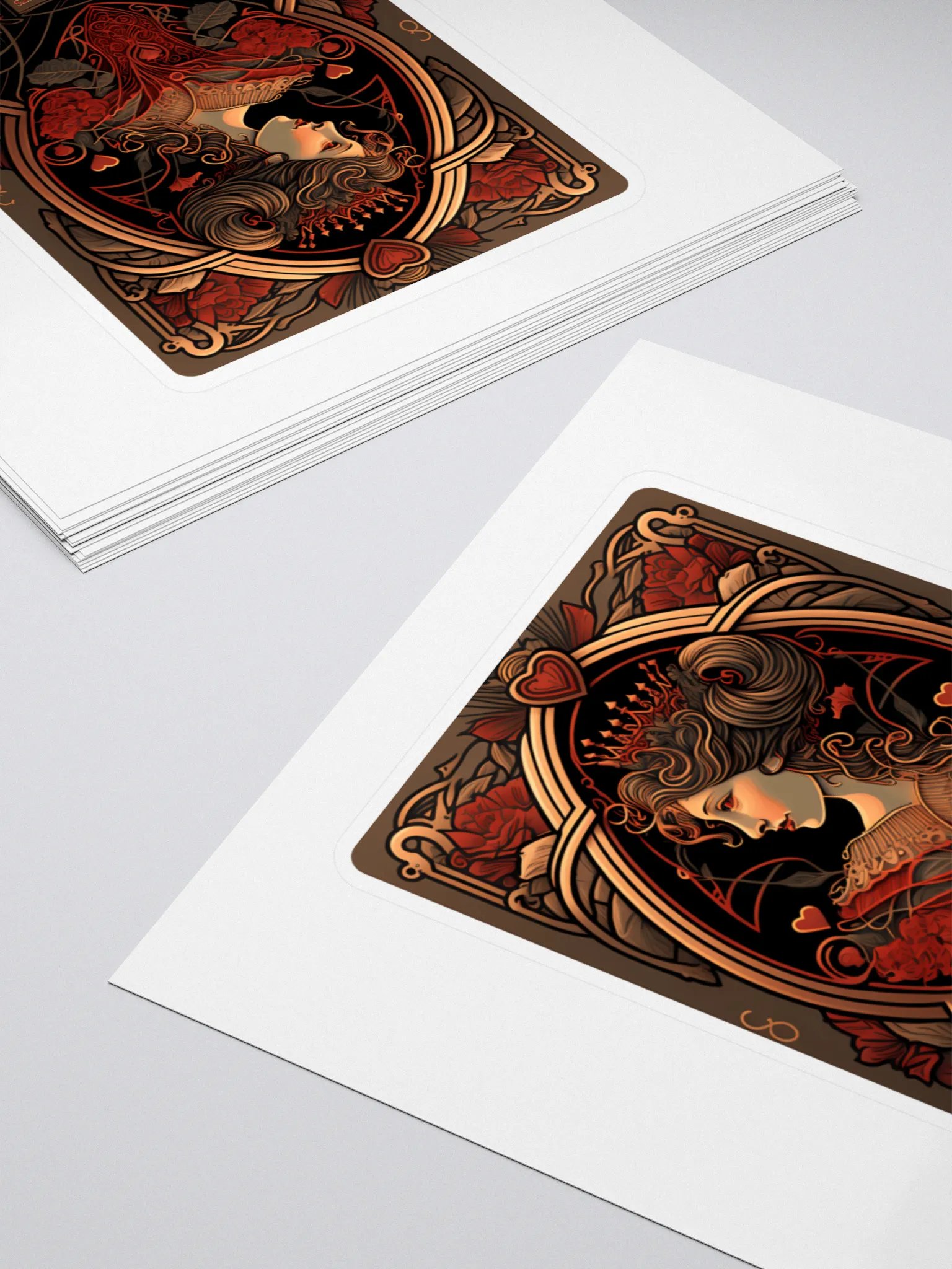 Regal Queen of Hearts Sticker product image (4)