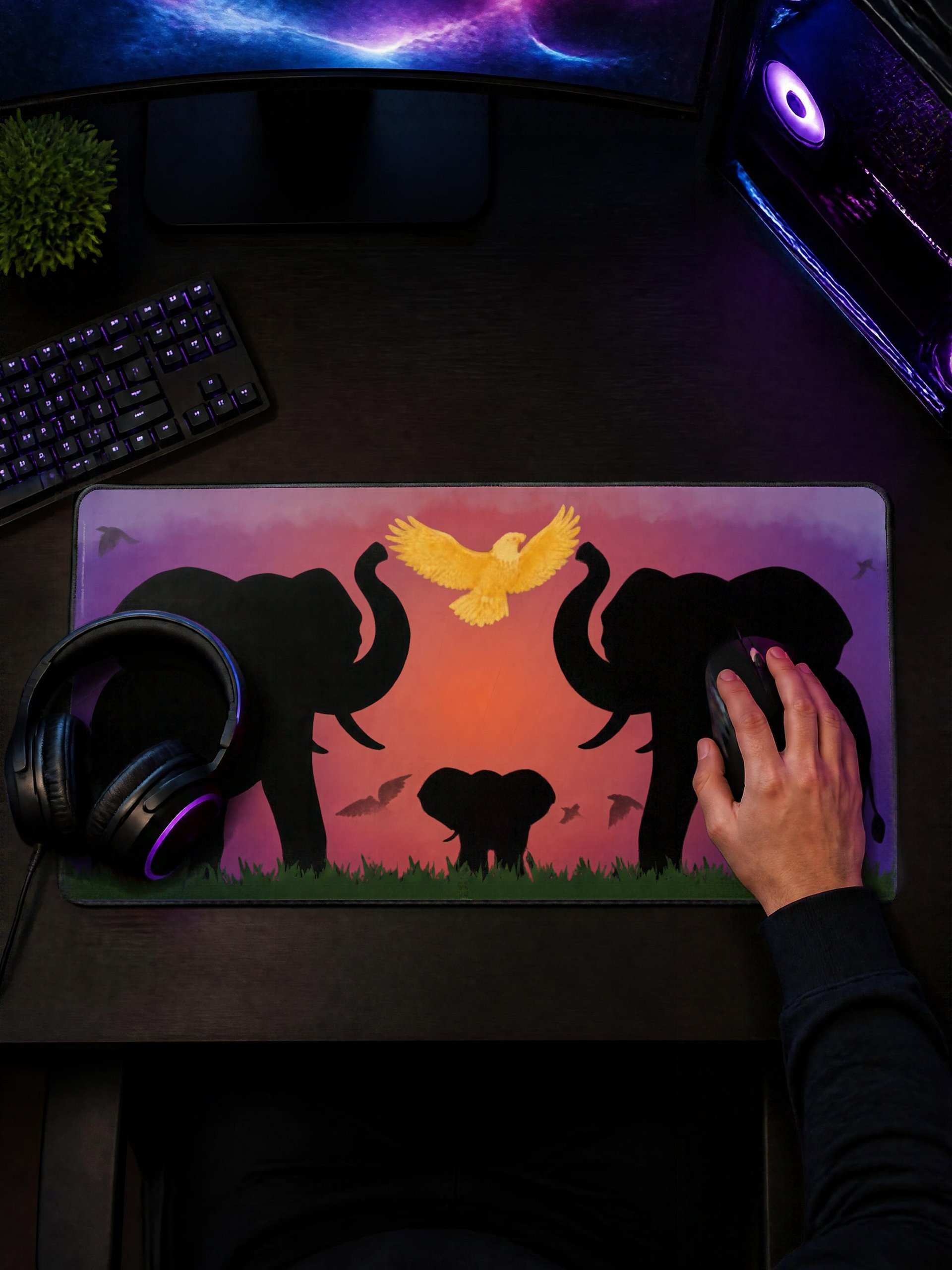 Premium Desk Mat for Gamers Desk and Students Desk - Fall Aesthetic product image (5)
