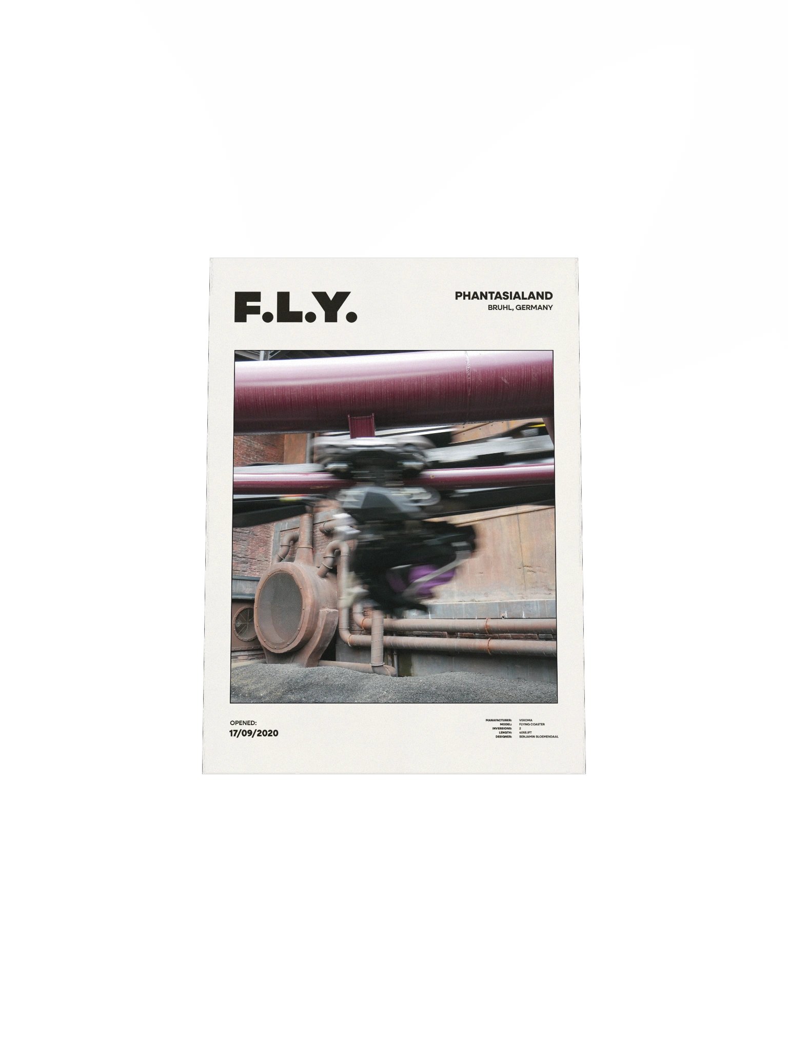 F.L.Y. Train Premium Poster product image (4)