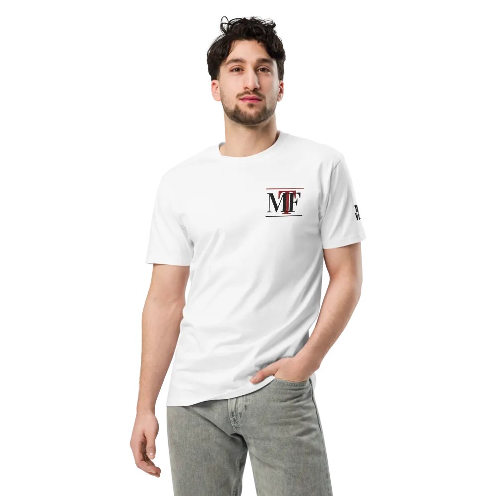 White MTF T-Shirt product image (11)