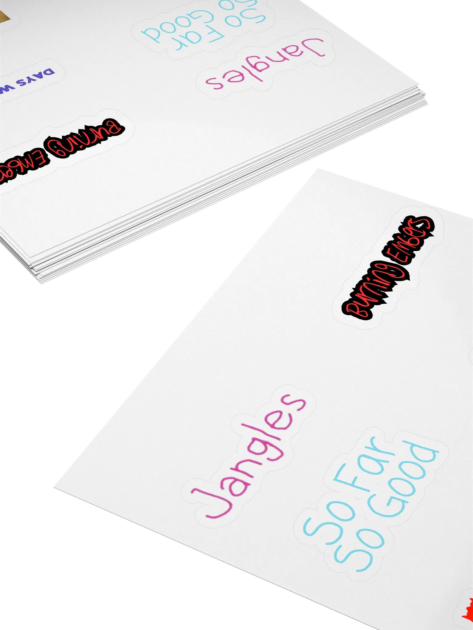 Burning Embers Sticker Pack product image (4)