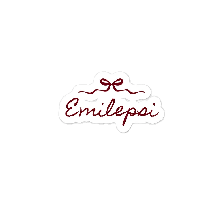 Emilepsi Bow Sticker product image (1)