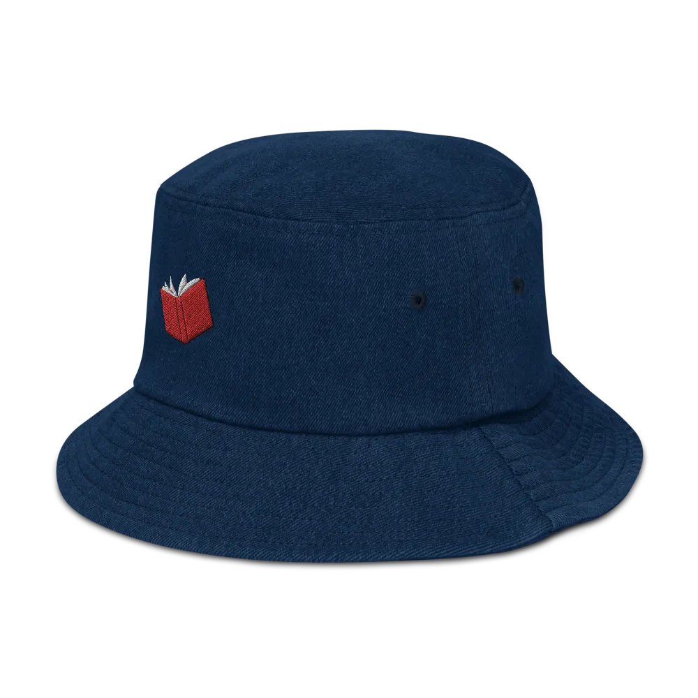 Open Book Denim Bucket Hat product image (17)