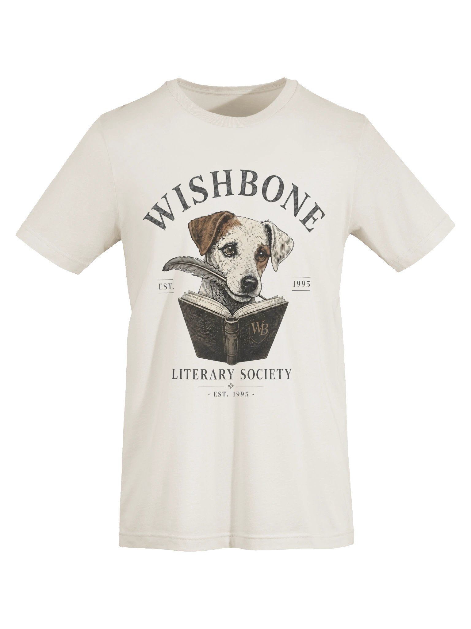 Wishbone Literary Society Vintage Emblem Tee product image (55)
