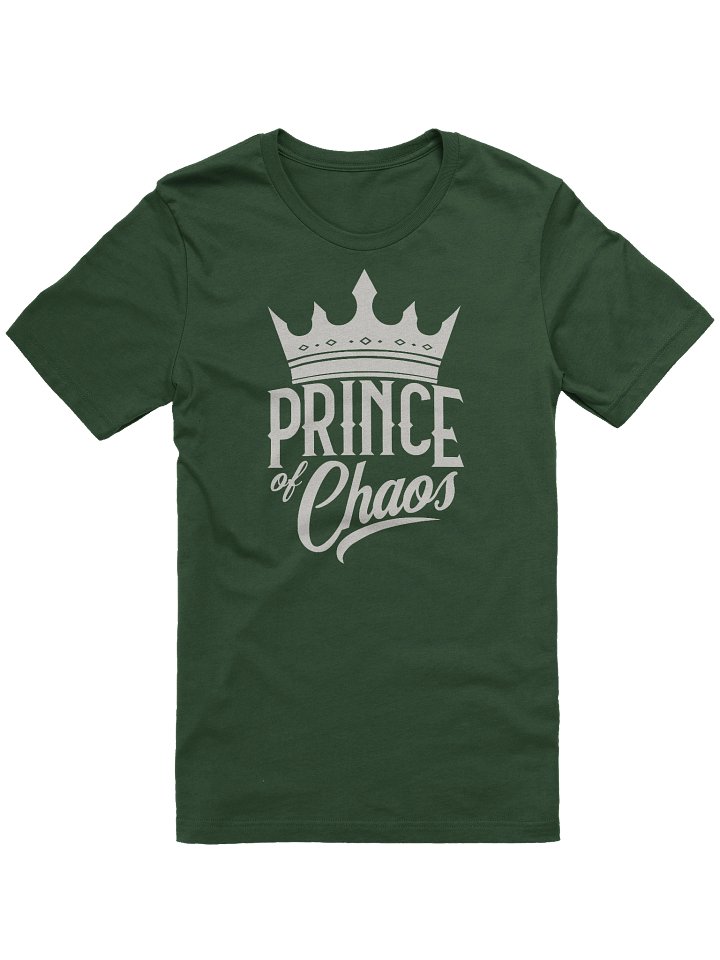 Prince of Chaos Tshirt (Cream Text) product image (1)