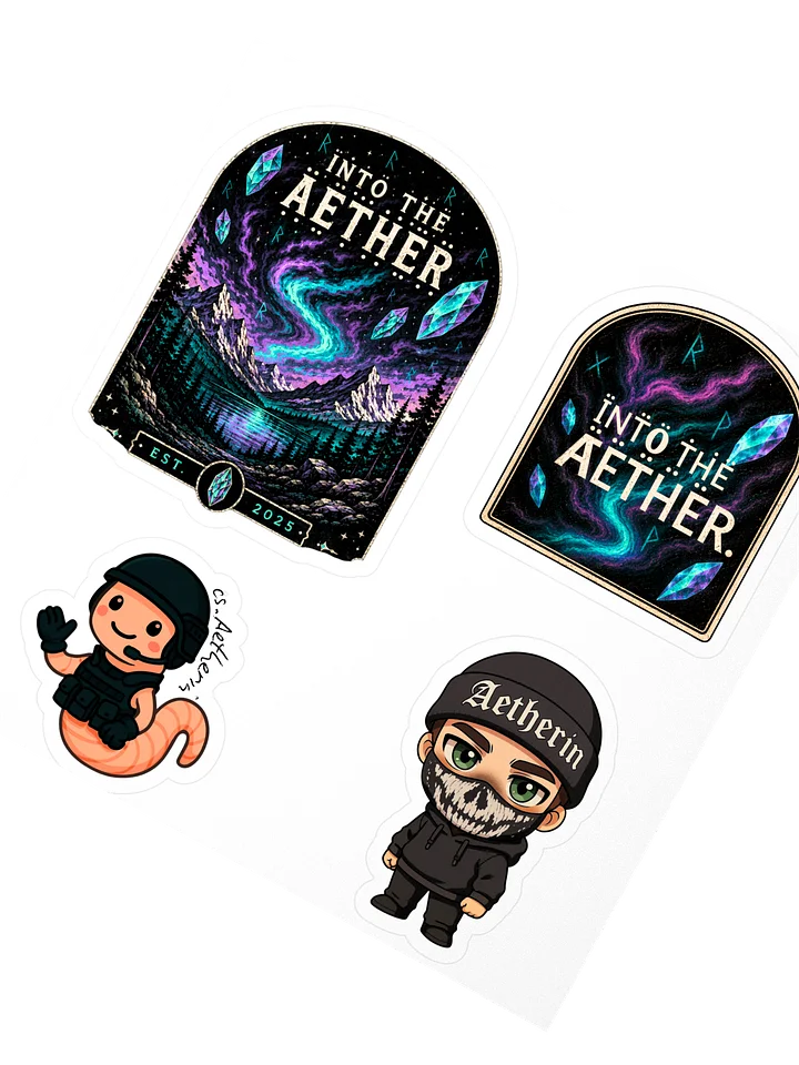 Into the Aether Kiss Cut Sticker Set product image (2)