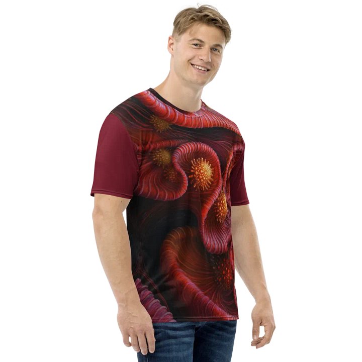 Neural Bloom All-Over Print Tee product image (1)