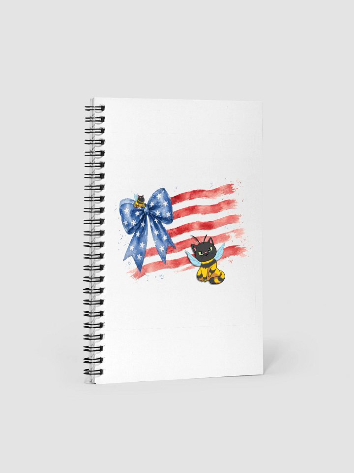 Americana Puppy Spiral Notebook product image (1)