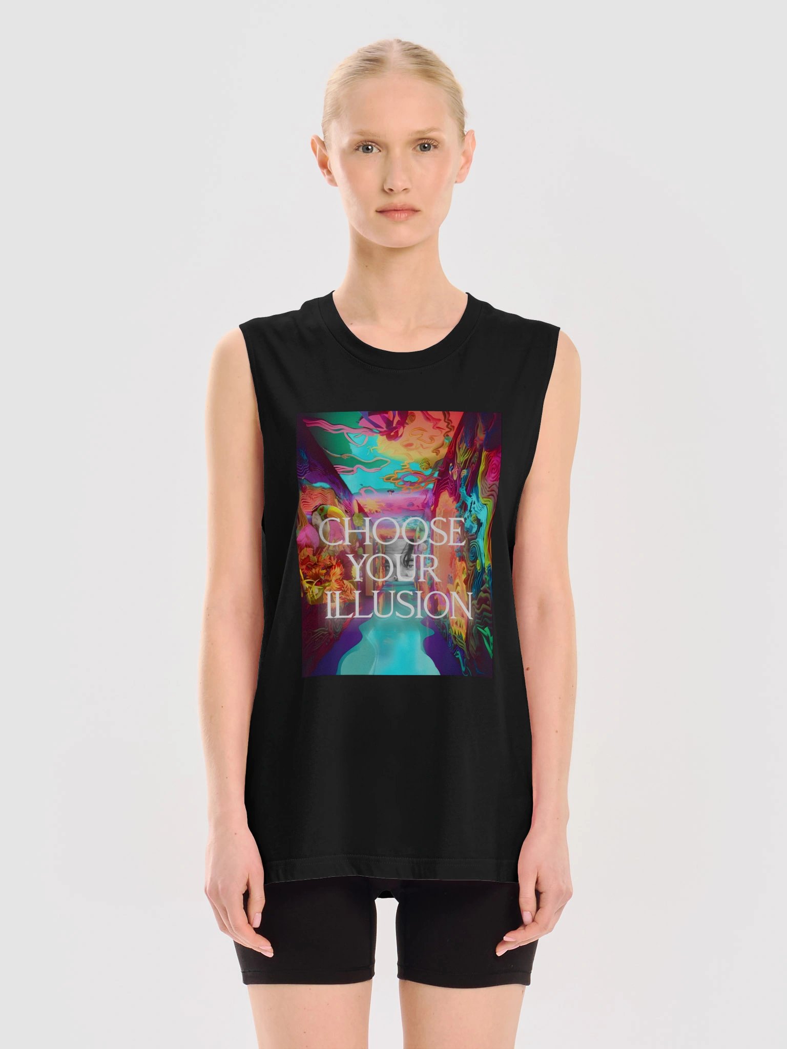 Choose Your Illusion Neon Tank product image (6)