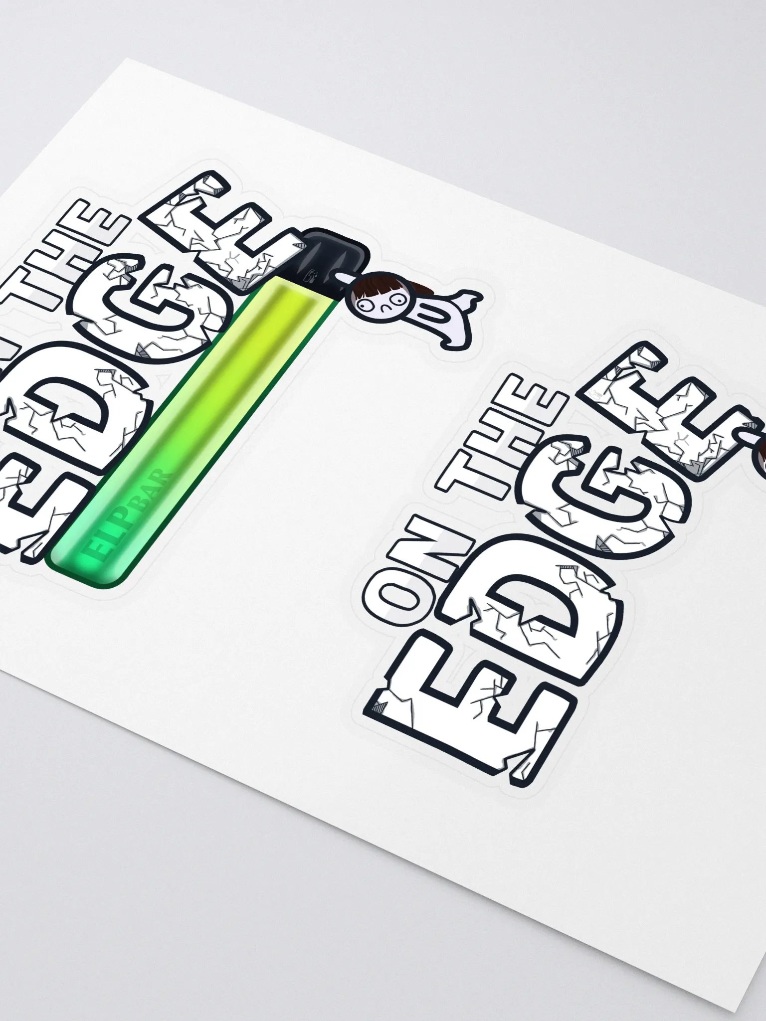 On The Edge Stickers product image (2)