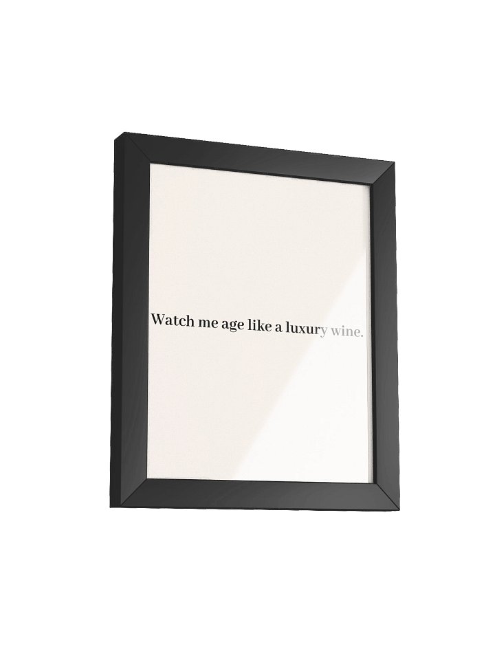 Age like a Wine wall art product image (26)