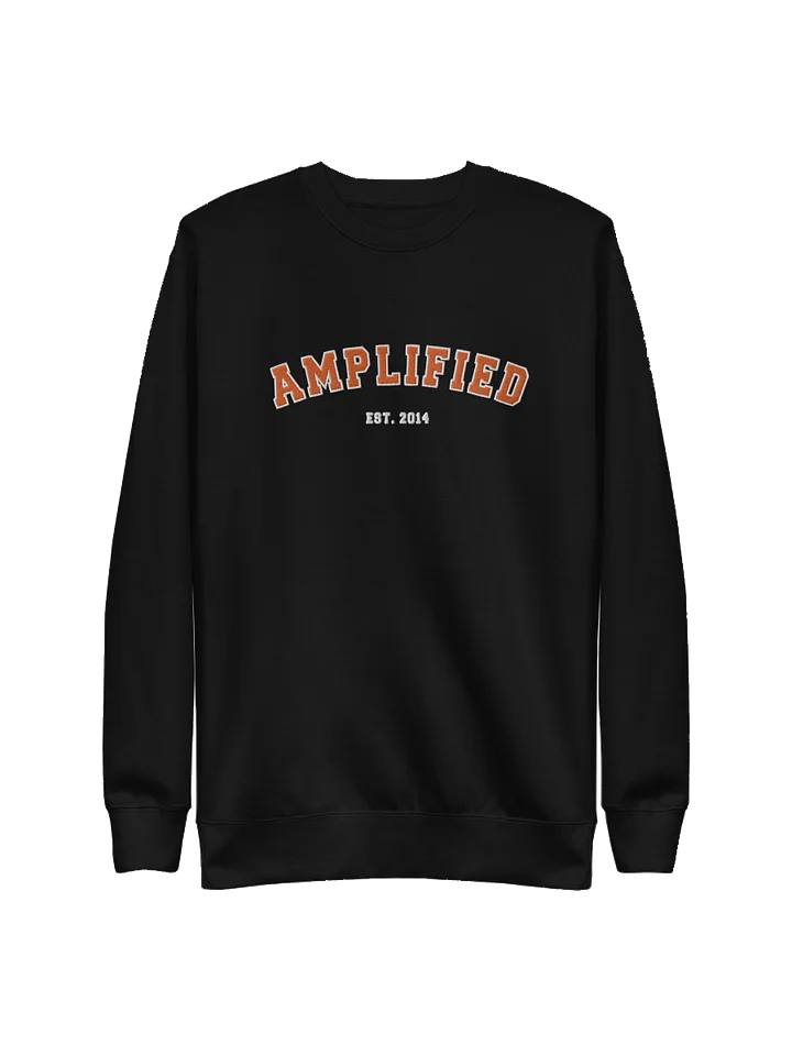 Amp Premium Embroidered Varsity Sweatshirt product image (1)