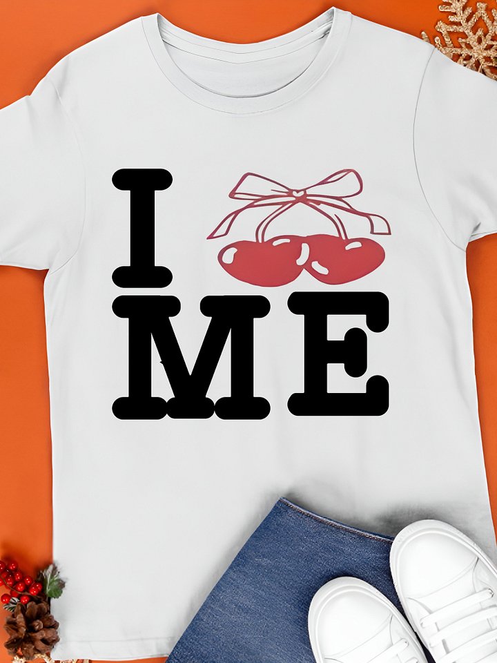 Millie Bobby Brown Wearing I Love Moi Cherry Shirt product image (1)