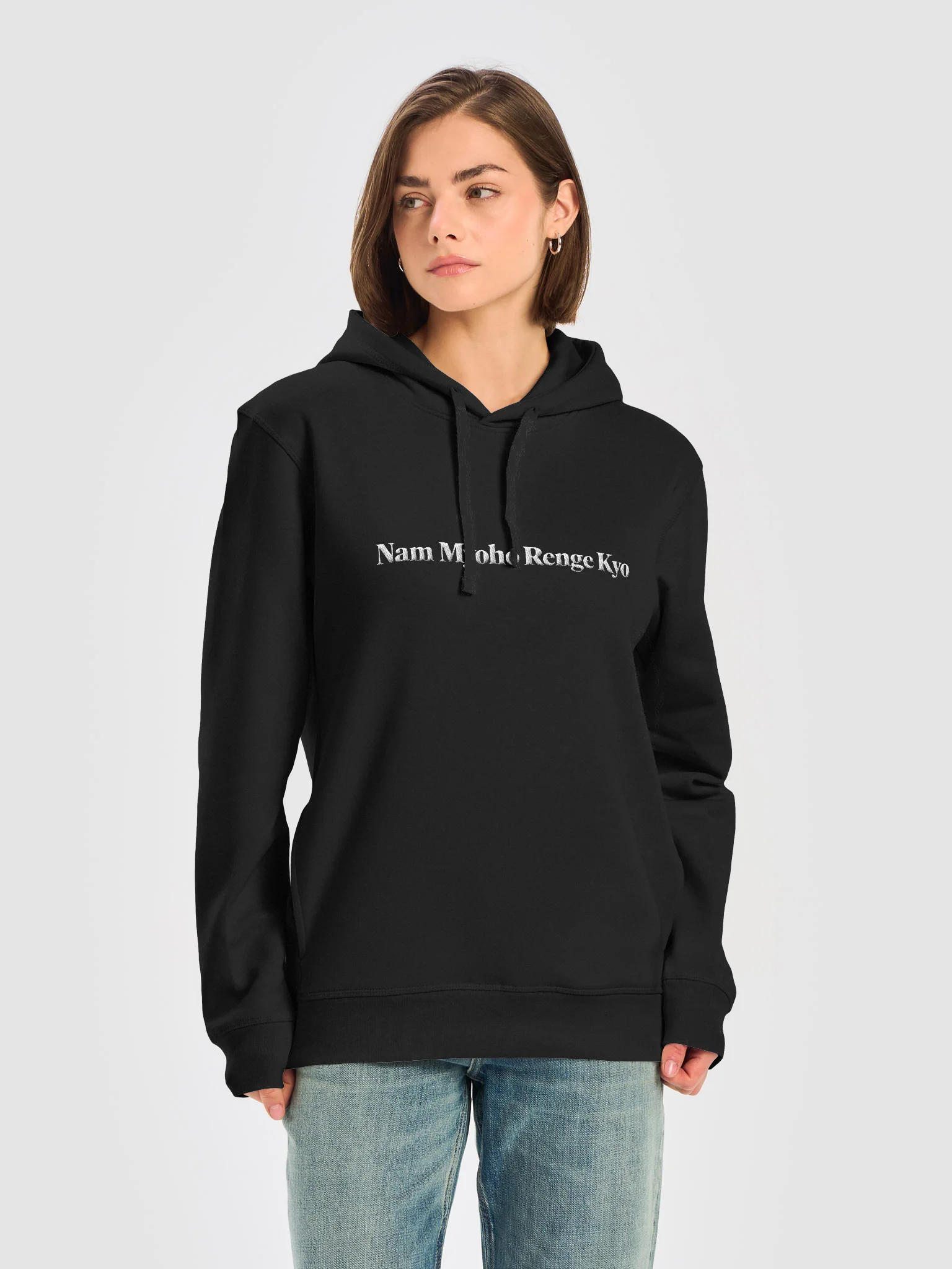Nam Myoho Renge Kyo Unisex Side-Pocket Hoodie product image (14)