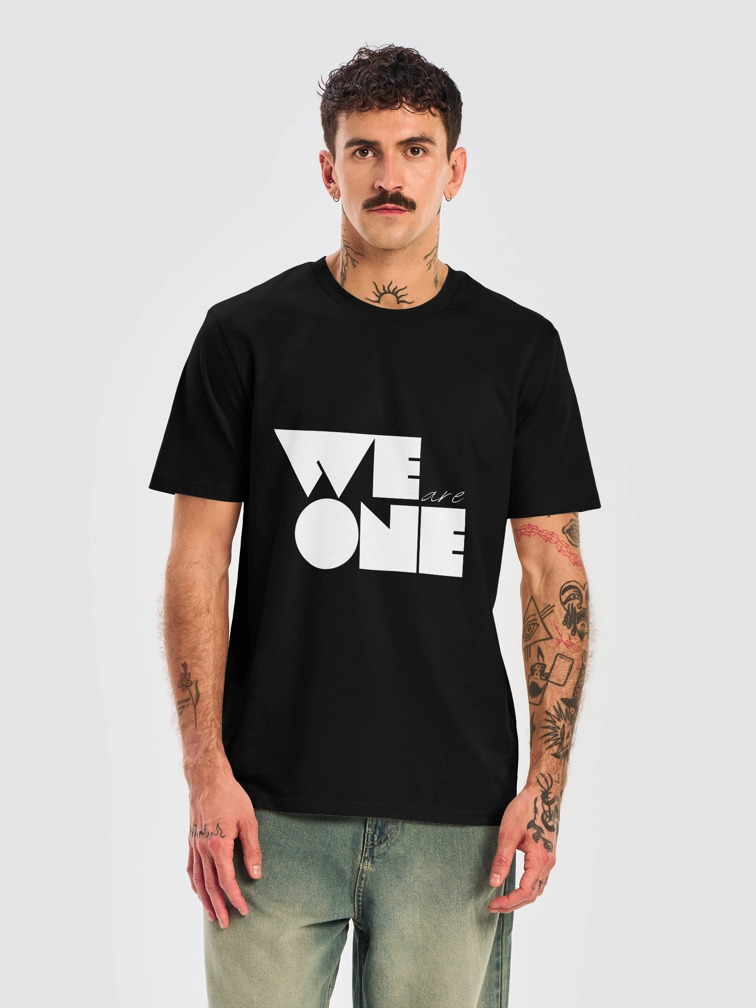 We Are One · Unisex Ribbed-Neck Tee product image (17)