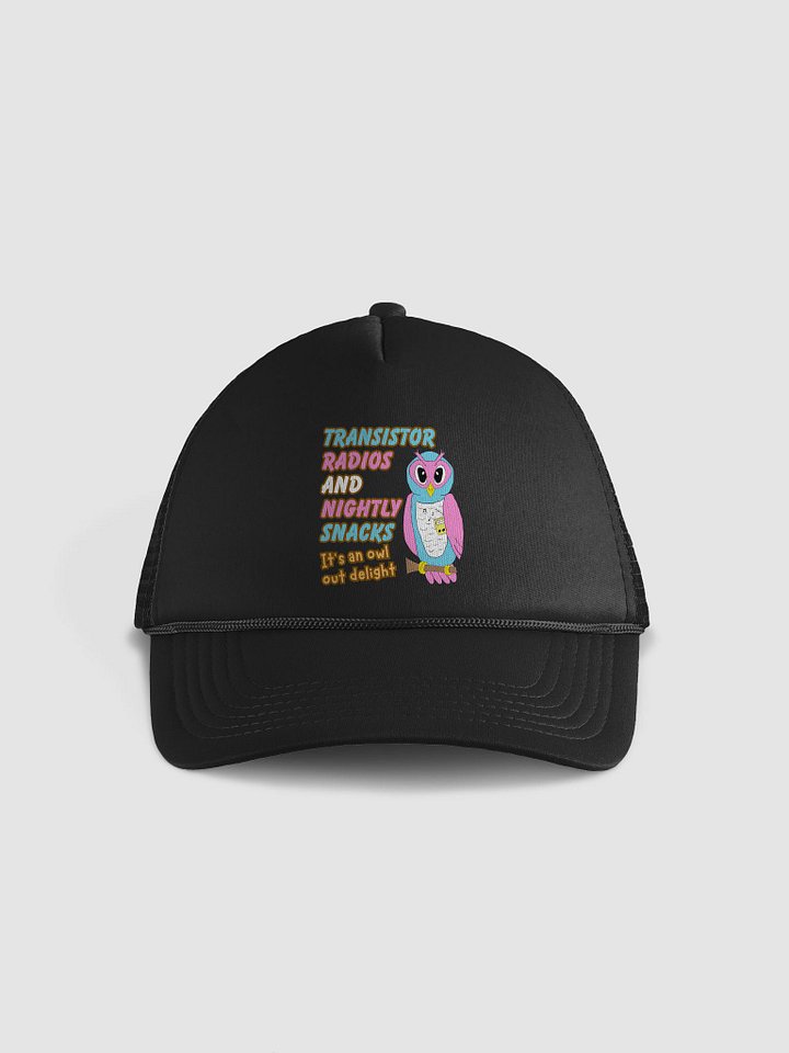 Reclaim the Owl Text Trucker Hat product image (2)