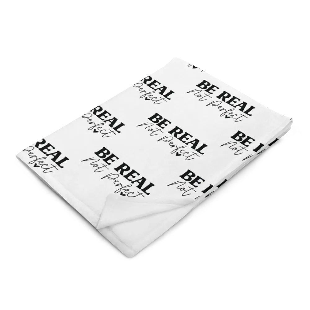 Be Real Not Perfect Blanket product image (4)