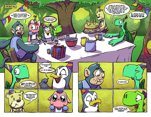 Tales Of The Westwild is not just about conflict, it is also full of love and friendship. Here is the core cast gathered for ...