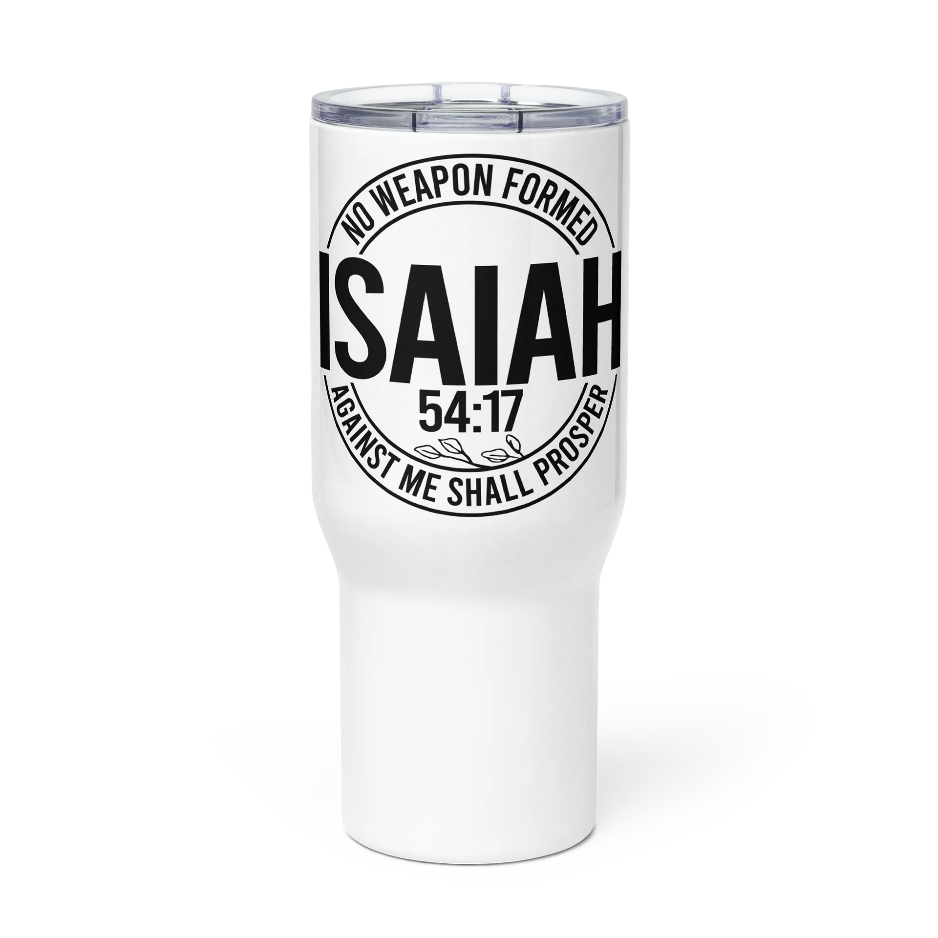 CBF - NO WEAPON FORMED AGAINIST ME TRAVEL MUG product image (1)