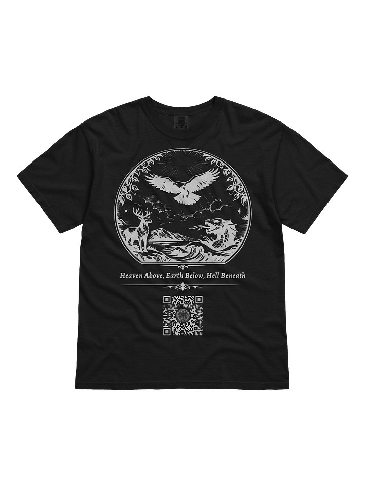 Three-Story Universe (White on Black/Color) product image (1)