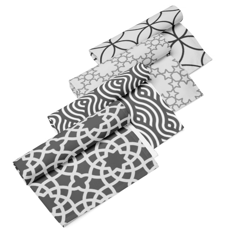 Starry Geometric Cloth Napkin Set product image (6)