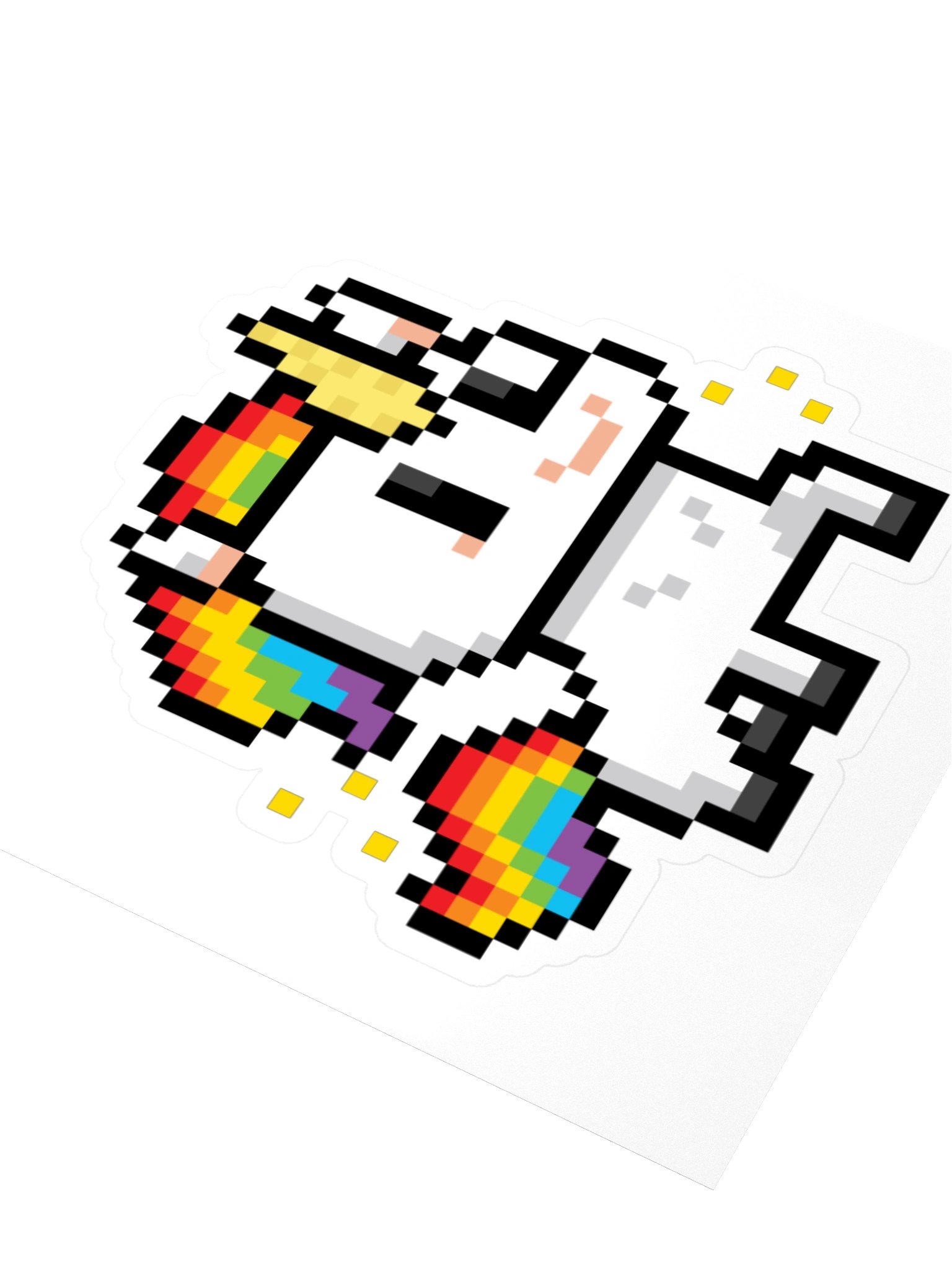 Unicorn Questie Kiss Cut Sticker 3x3" product image (3)