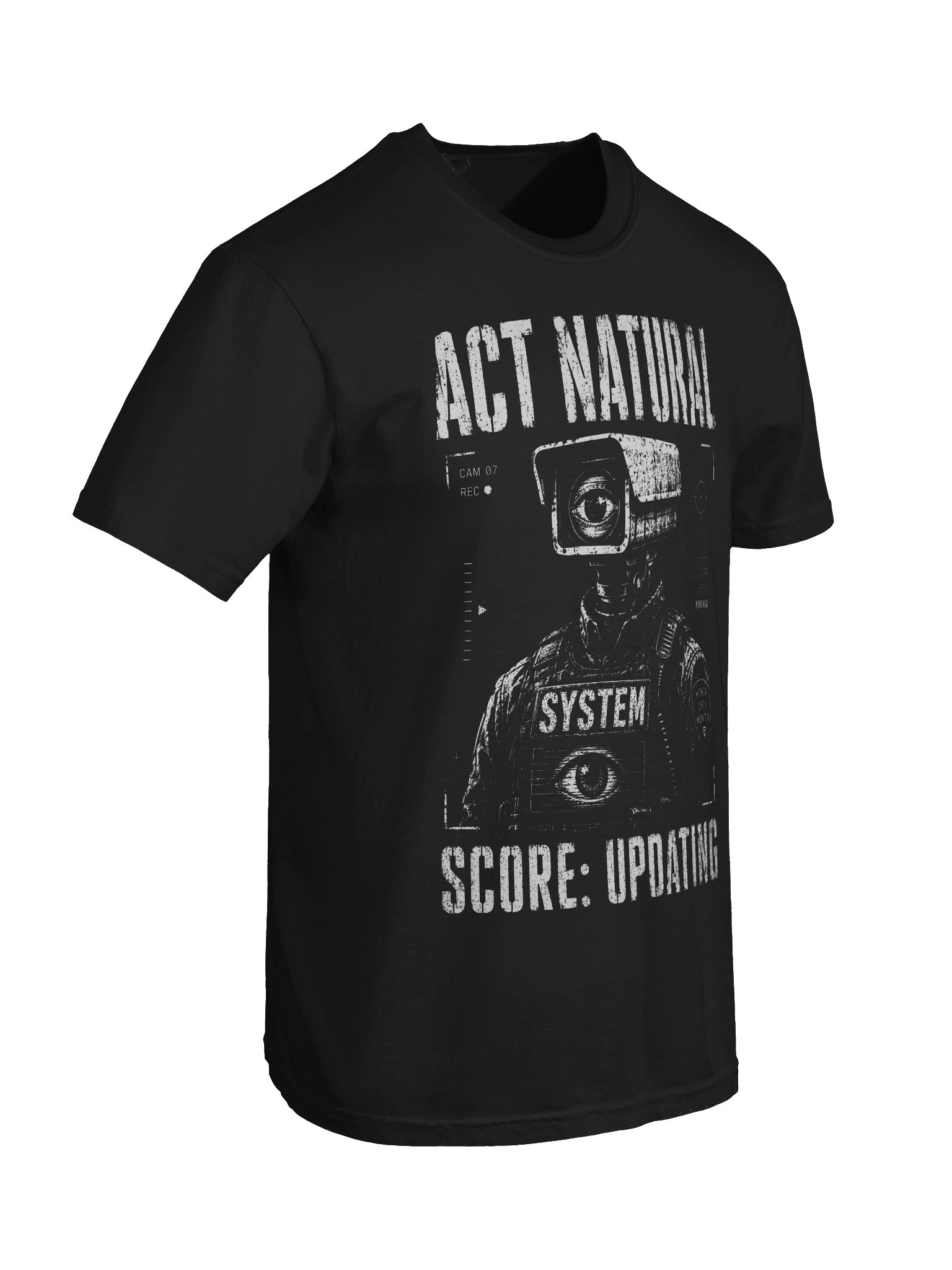 ACT NATURAL - The All-Seeing Eye Heavyweight Graphic Tee product image (5)