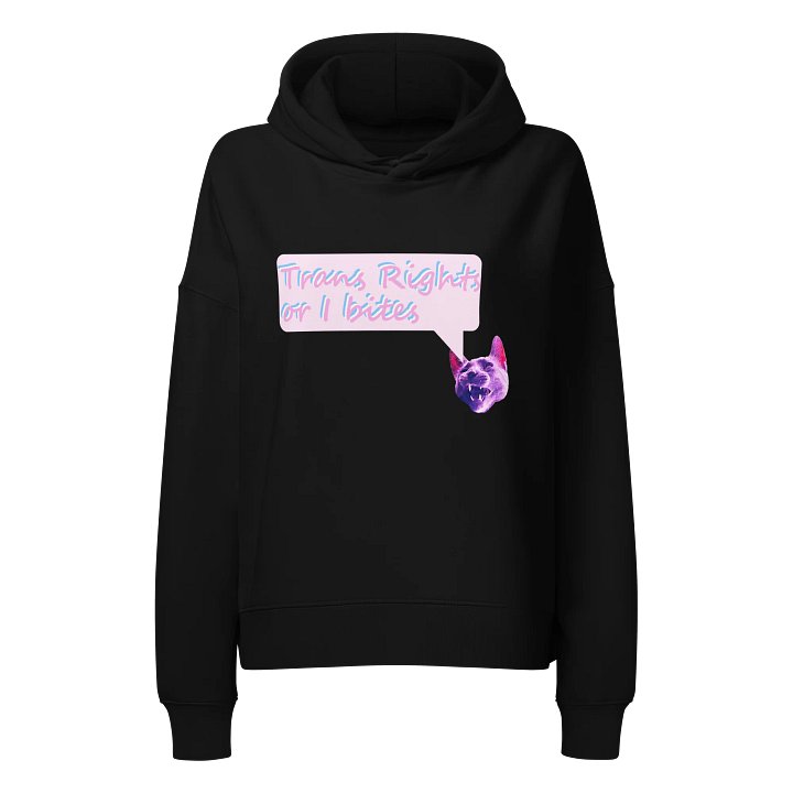 TROIB Hoodie in pink ink product image (1)