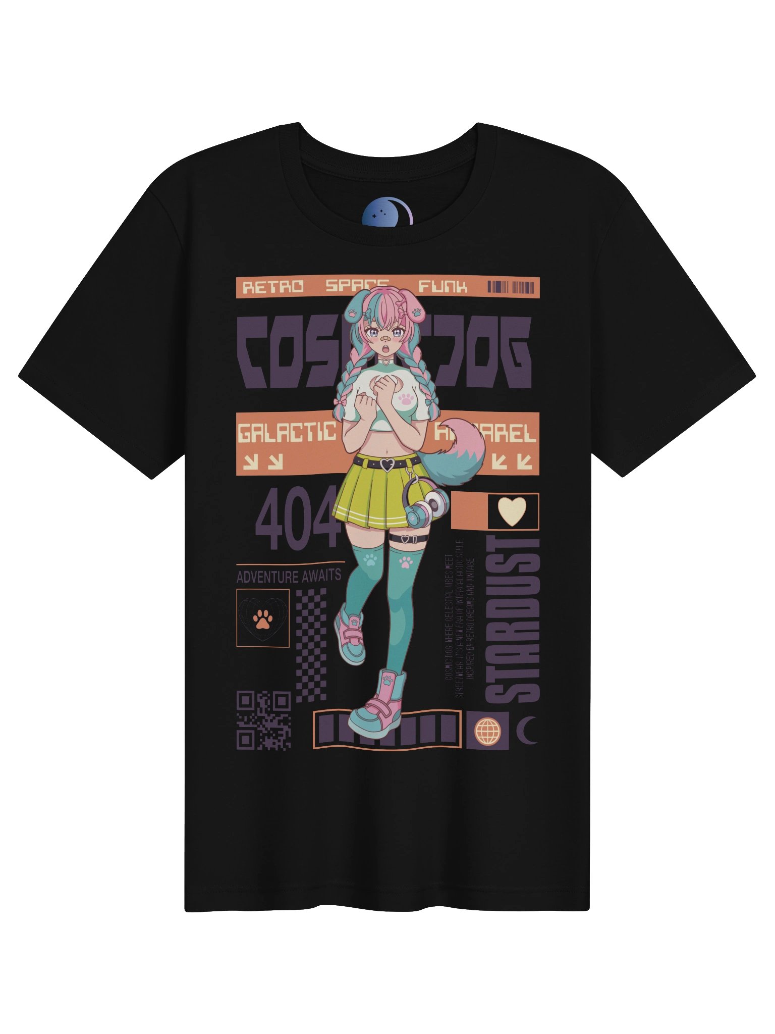 Retro Space Funk Moo Tee product image (1)