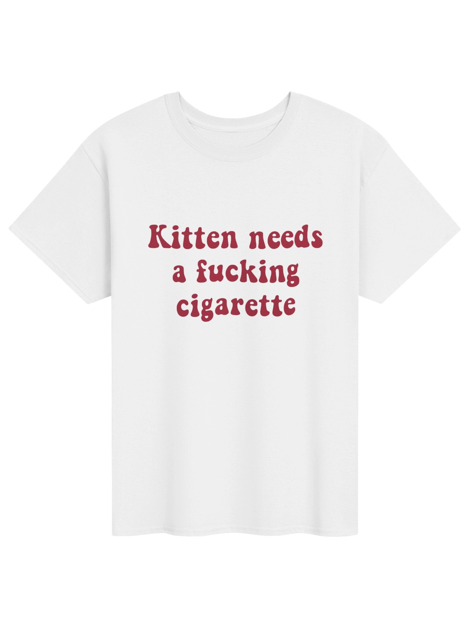 Kitten Needs a Fucking Cigarette Shirt product image (111)