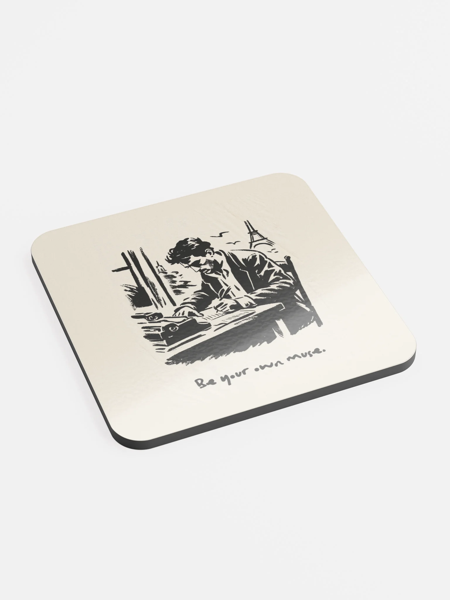 Be Your Own Muse Eiffel Tower Coaster product image (2)