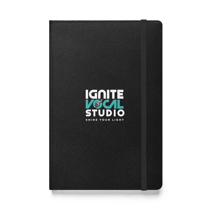 Ignite Vocal Studio // Singer’s Practice Journal & Notebook (Blue Vocal) product image (1)