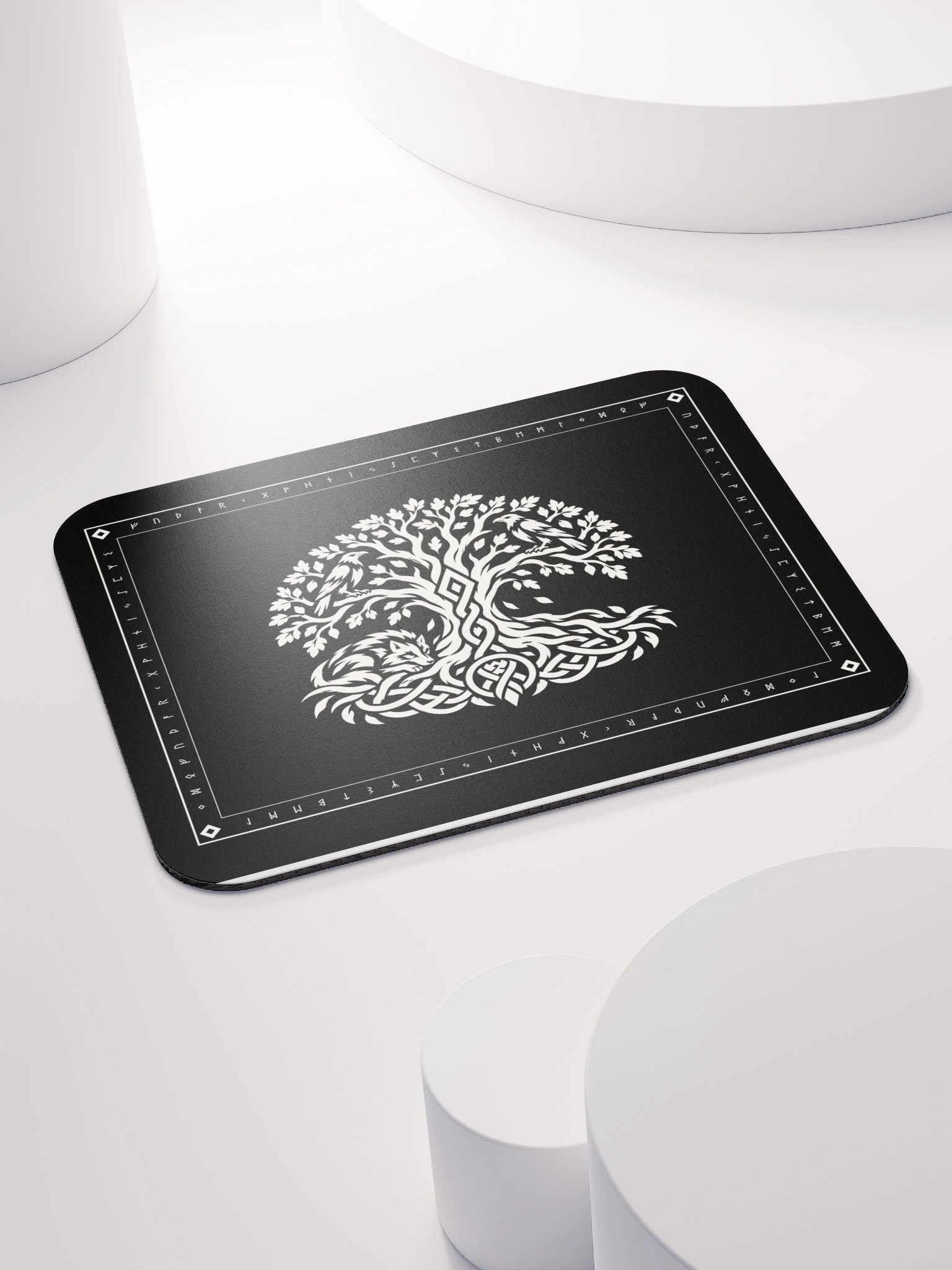 Yggdrasil — Bone Ink Mouse Pad product image (5)