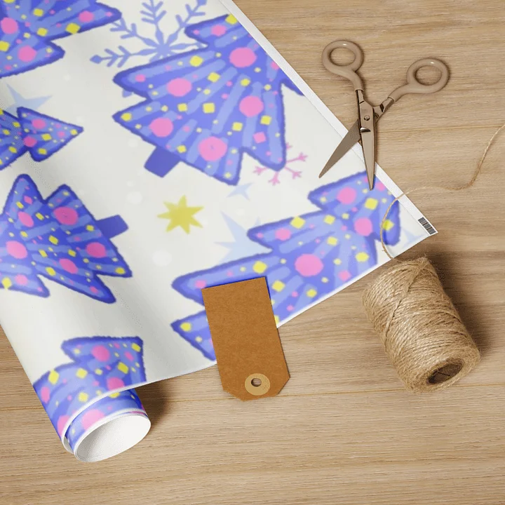 Enchanted Evergreens Wrapping Paper product image (2)