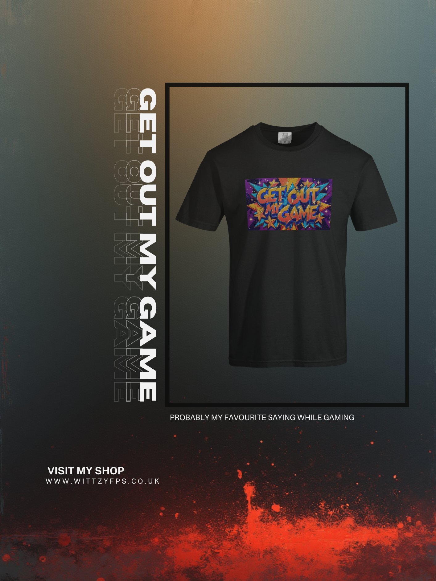 Get Out My Game Tee product image (2)