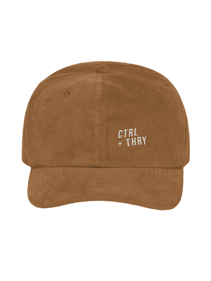 CTRL + THRY Embroidered Corduroy Cap product image (2)