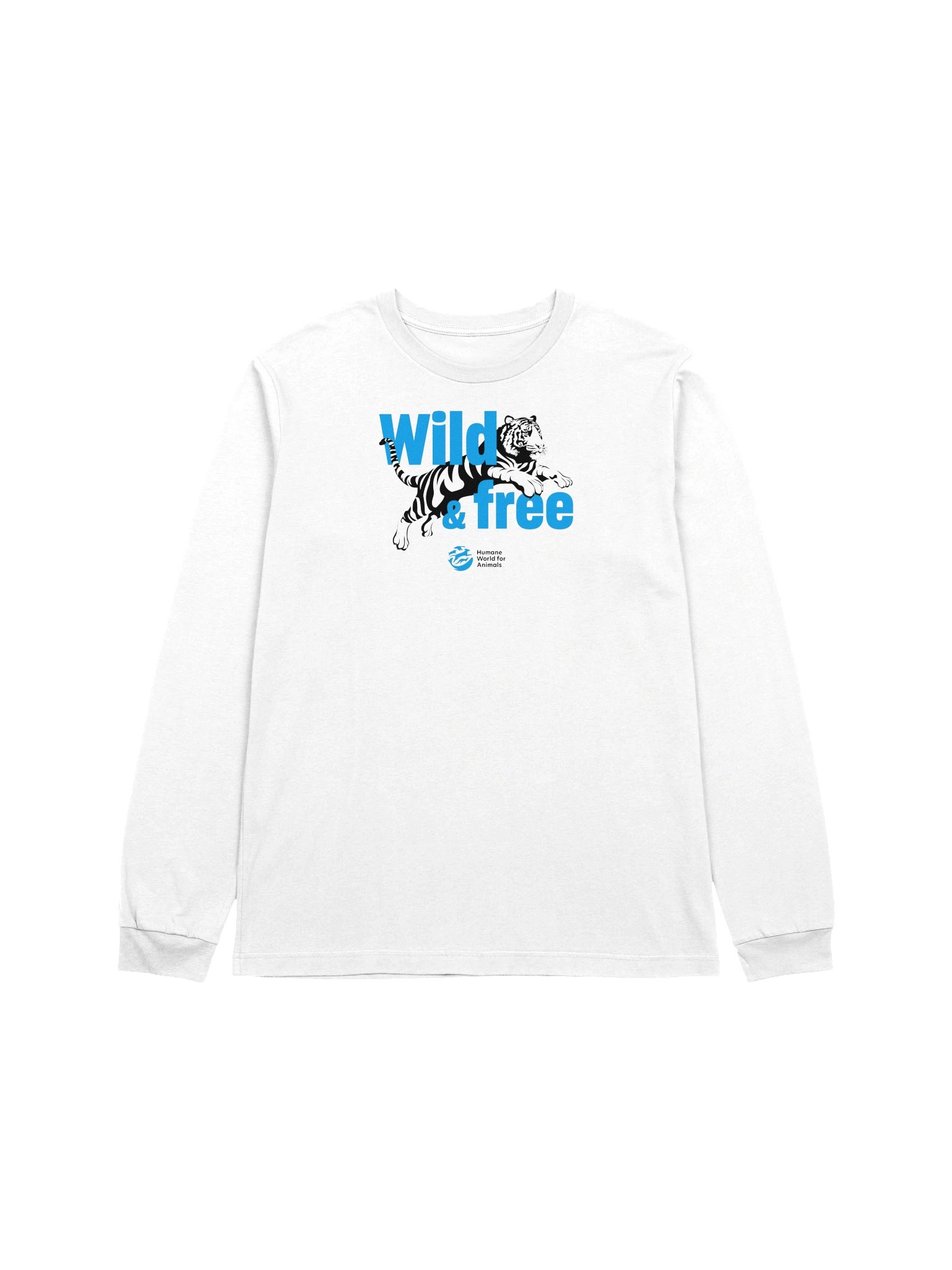 Wild & free - Tiger - Long sleeve tee product image (1)
