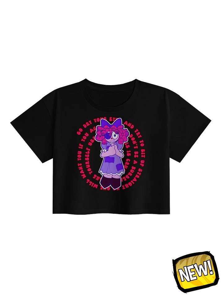 Mom Friend Crop Tee product image (1)