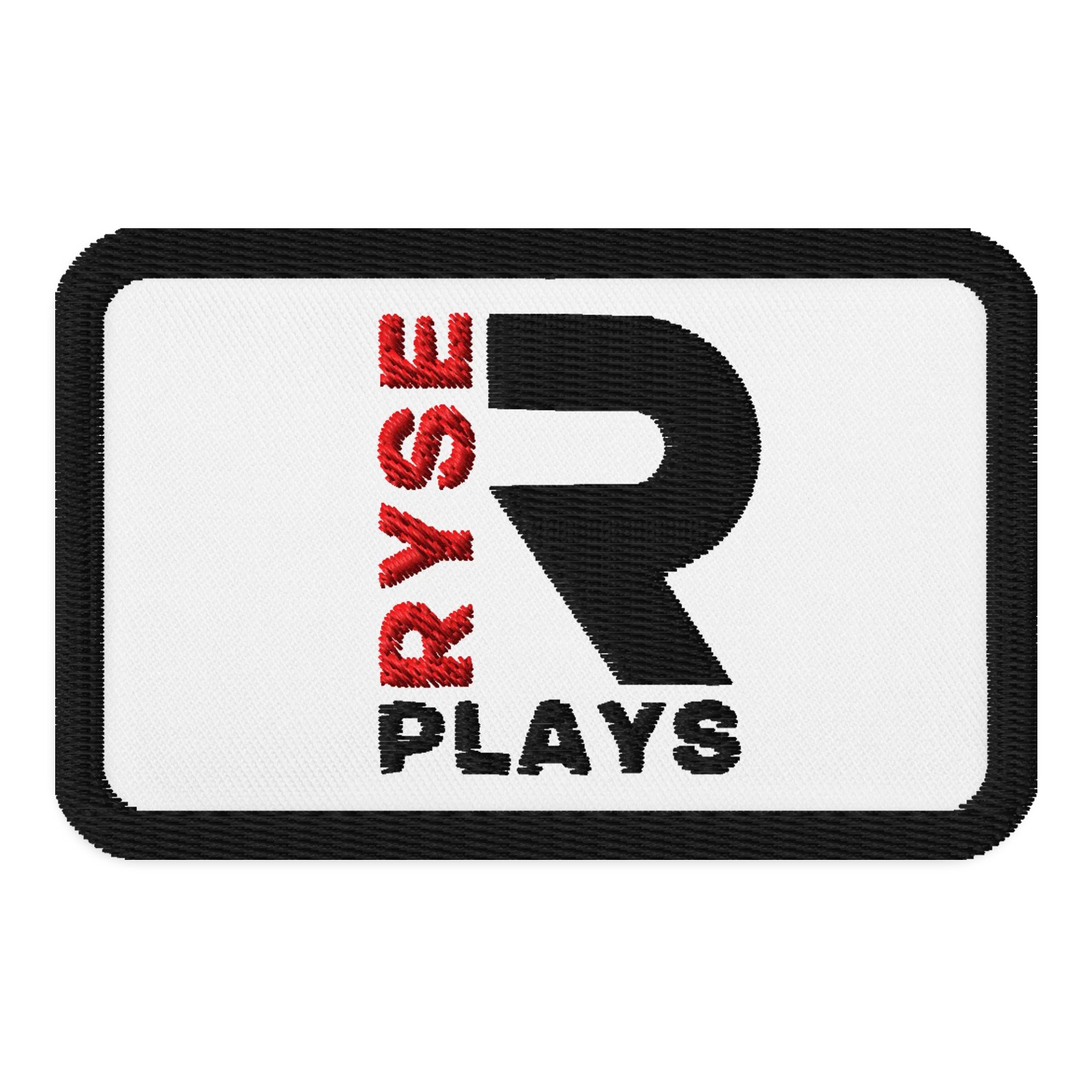 Ryse Plays Patch (white) product image (1)