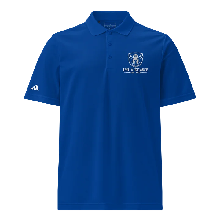 Adidas Sport Polo Shirt Blue IMUA Keawe product image (1)