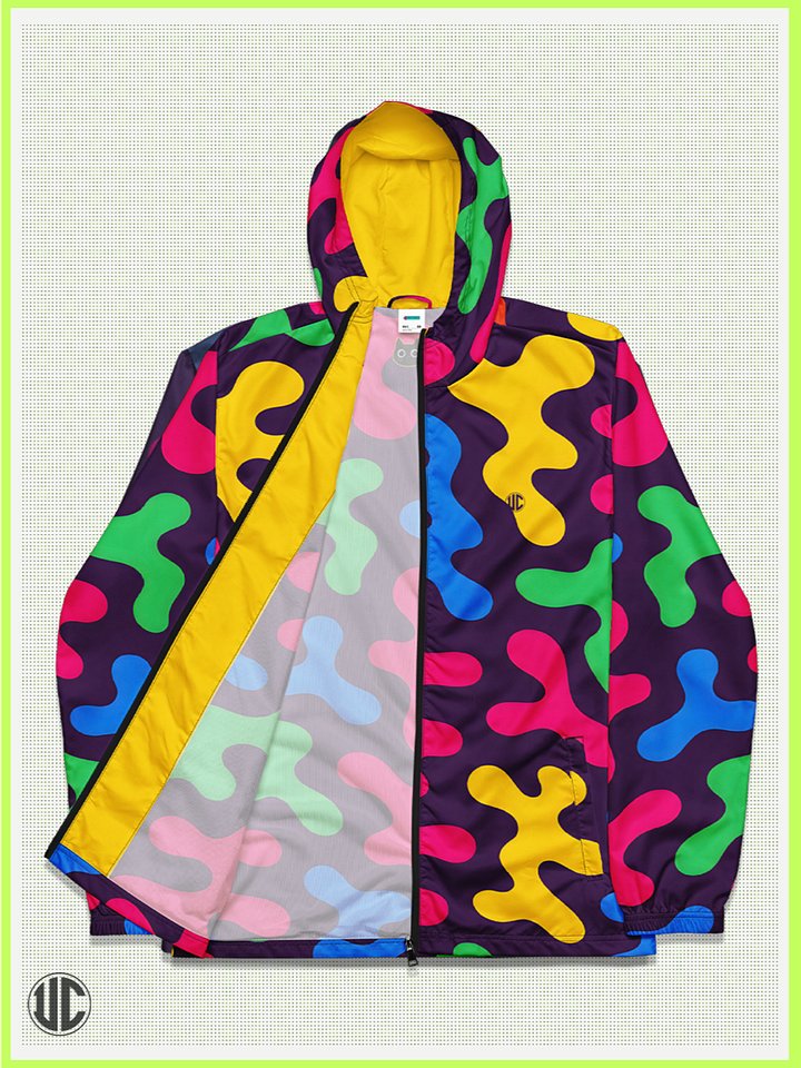 Nova’s Windbreaker – Acid Pop Camo product image (1)