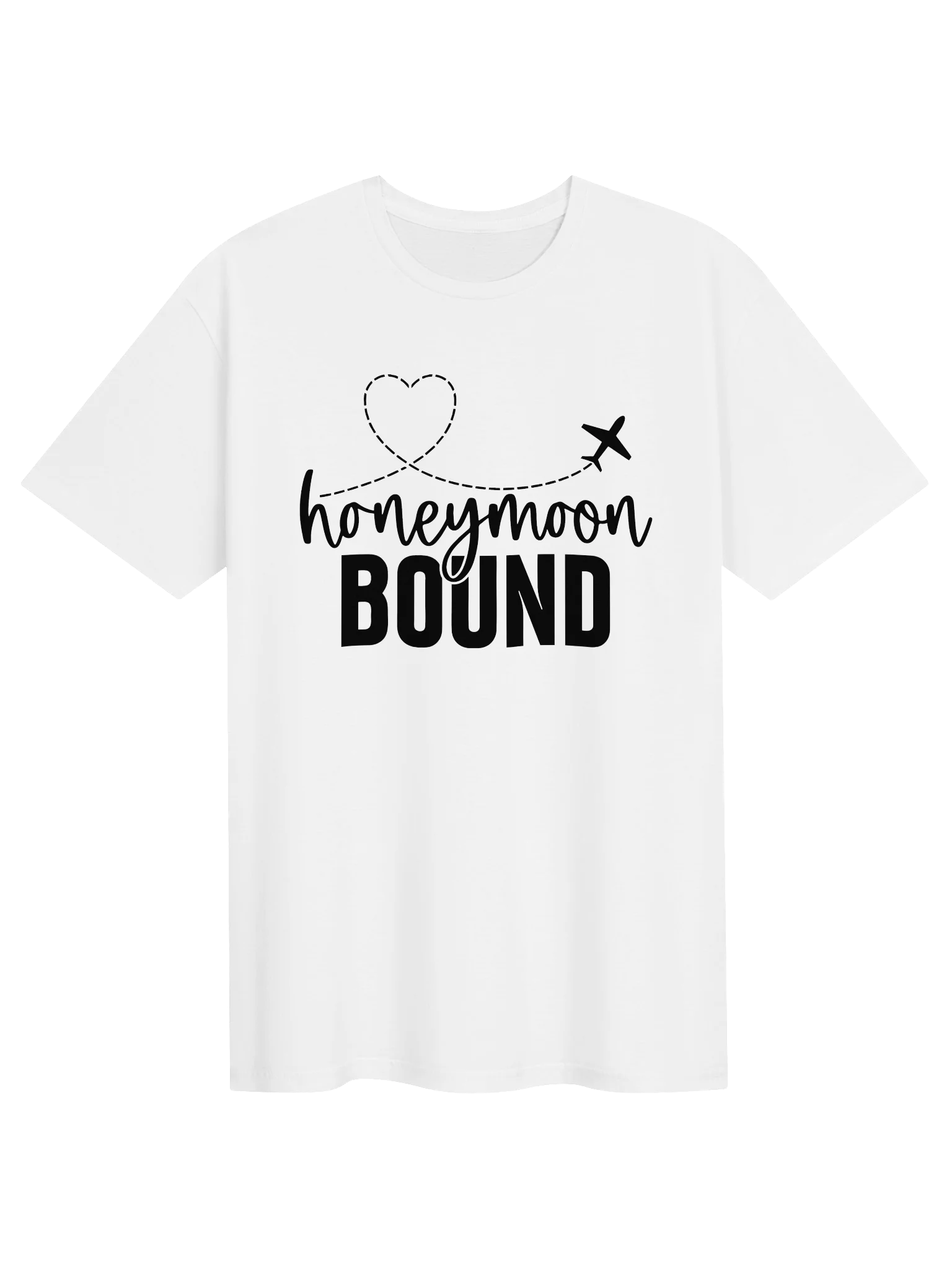 Honeymoon Bound T-Shirt | Newlywed Travel Tee product image (1)