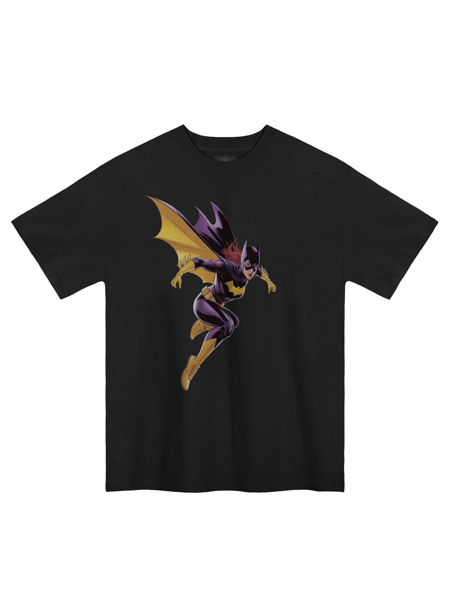 Batgirl Dynamic Dive Oversized Faded T-Shirt product image (3)