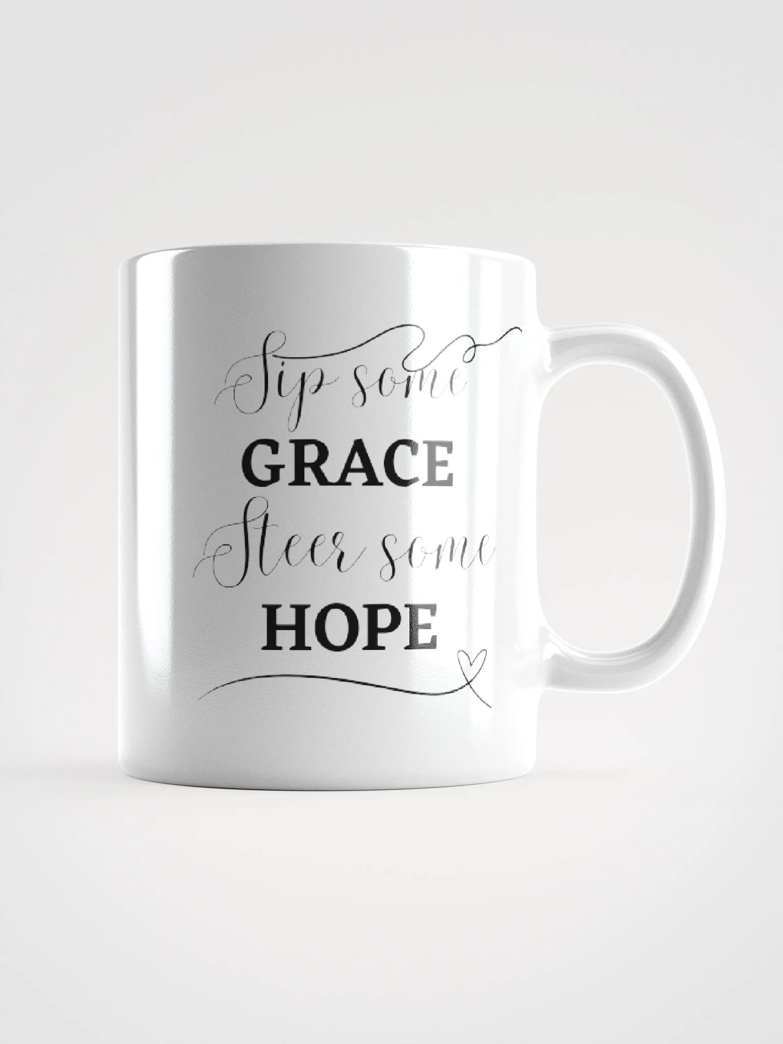 Sip some Grace Steer some Hope | Mug product image (1)